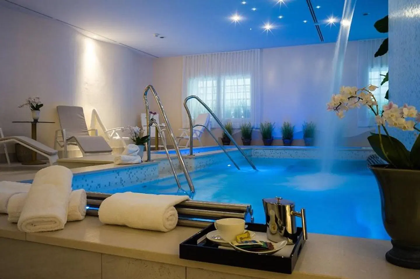 Turin Palace Hotel Hallenbad