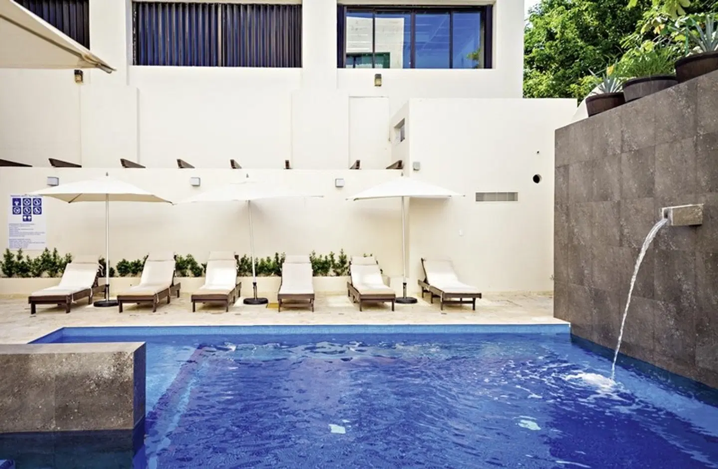 Hotel MX portal maya Hallenbad