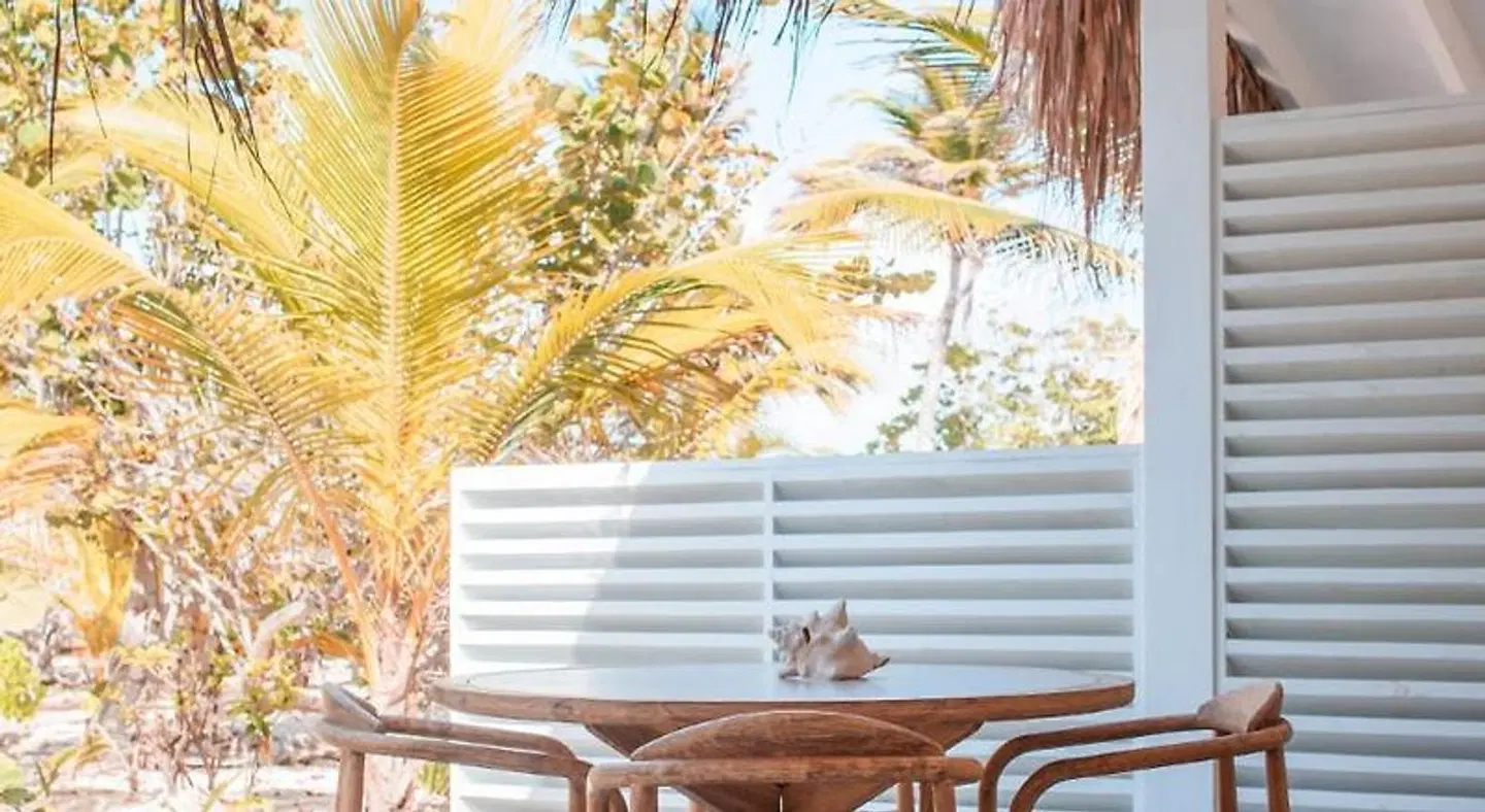 Sorobon Beach Resort Terrasse