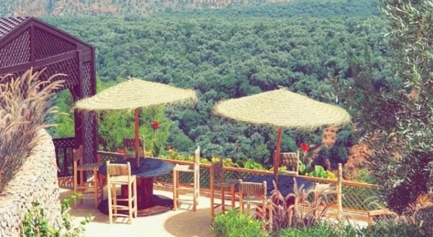 BORJ DES CASCADES Terrasse
