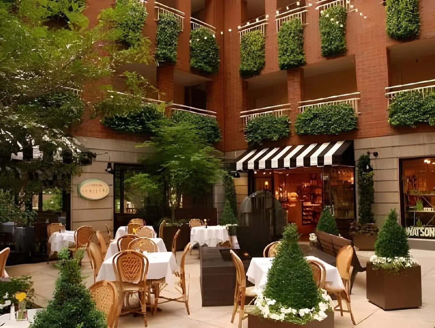 Inn at the Market Terrasse