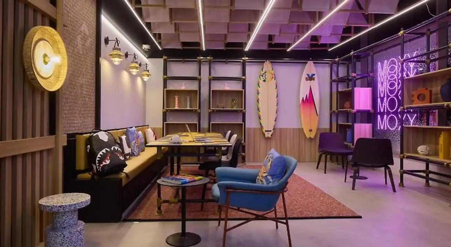 Moxy Nice Lobby