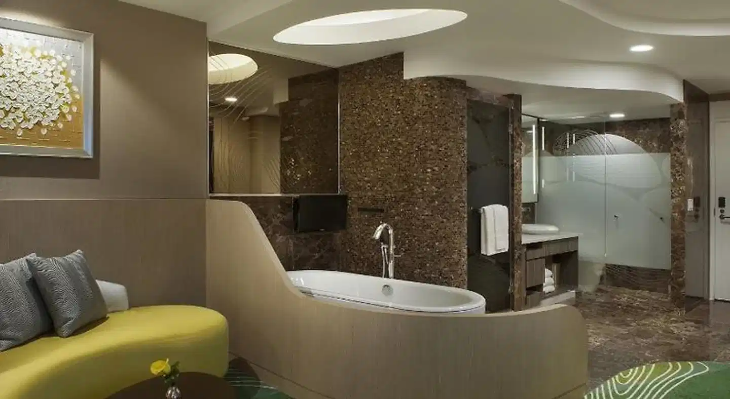 Pasadena Hotel & Pool Badezimmer