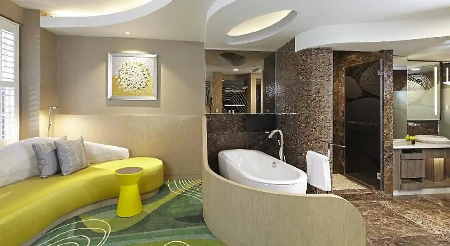 Pasadena Hotel & Pool Badezimmer