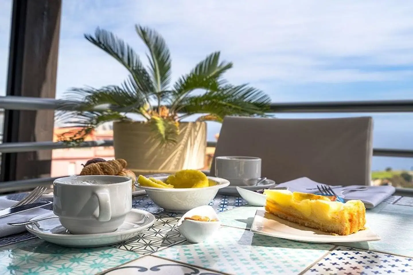 Taormina Palace Hotel Terrasse