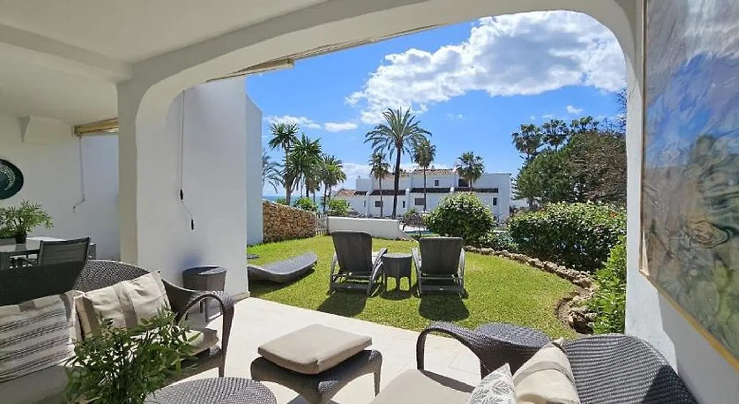 Coral Beach Aparthotel Terrasse
