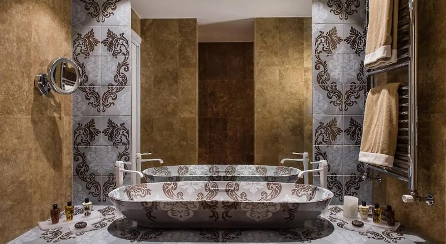 Villa Neri Resort & Spa Badezimmer