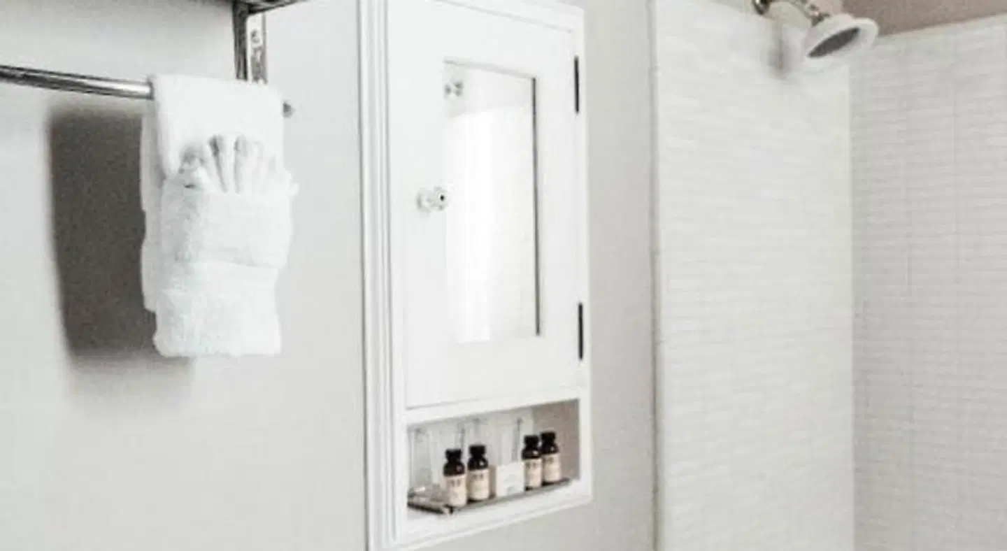 Hotel Normandie Badezimmer