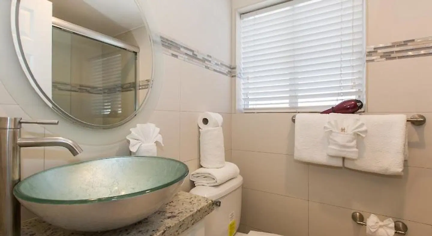 Premiere Hotel Badezimmer