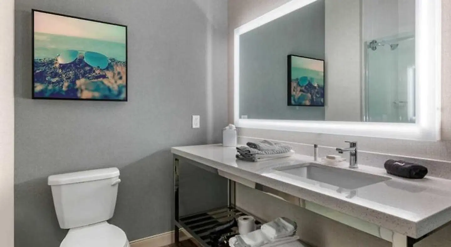 Cambria Hotel Orlando Airport Badezimmer