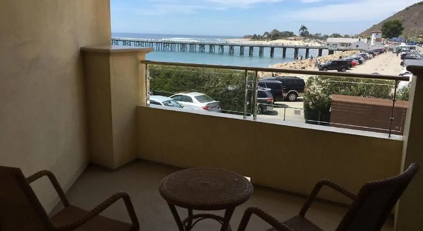 Malibu Beach Inn Terrasse