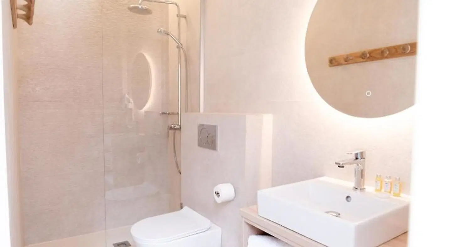 Portomar Apartments Badezimmer