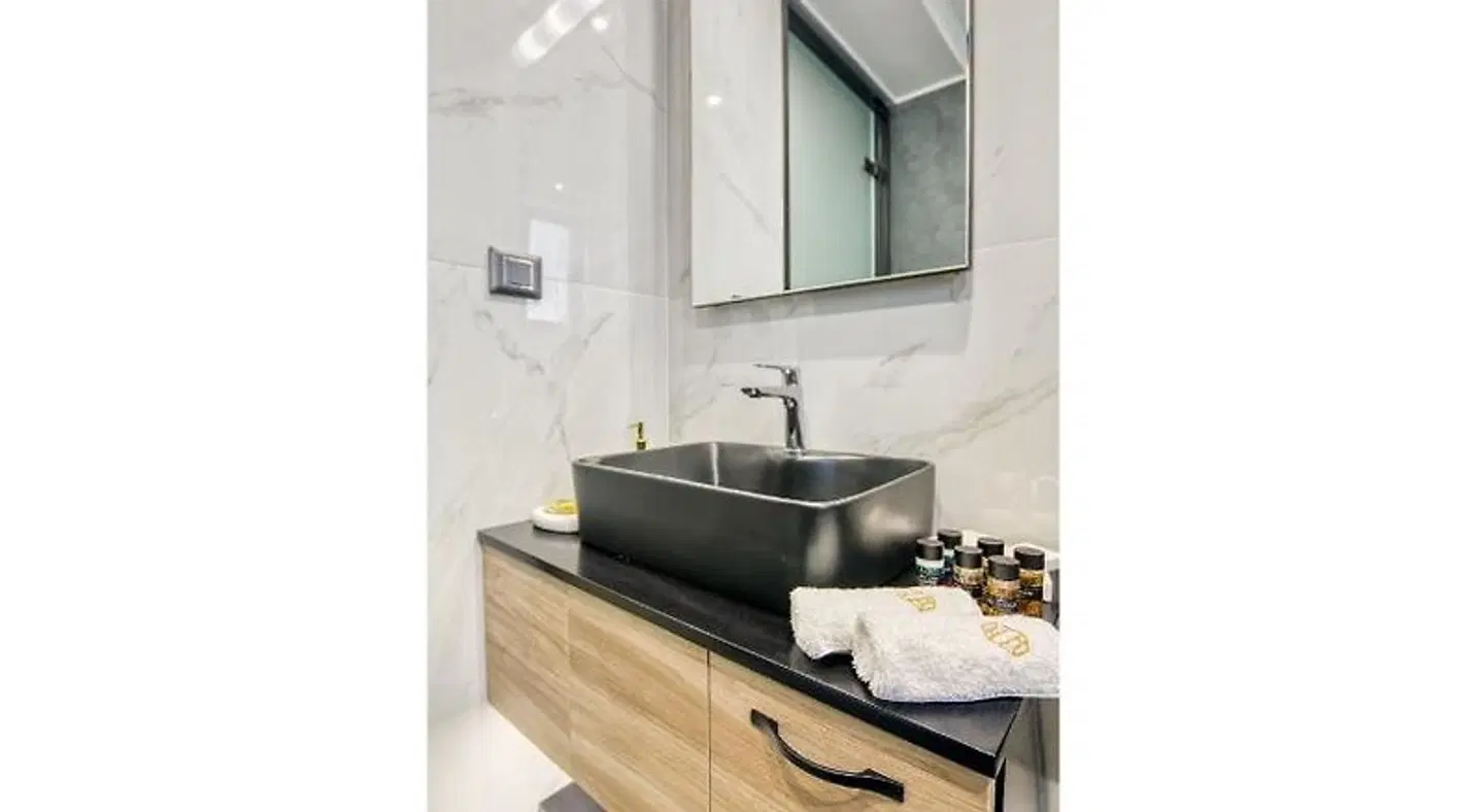 Sapphire Blue Suites Badezimmer