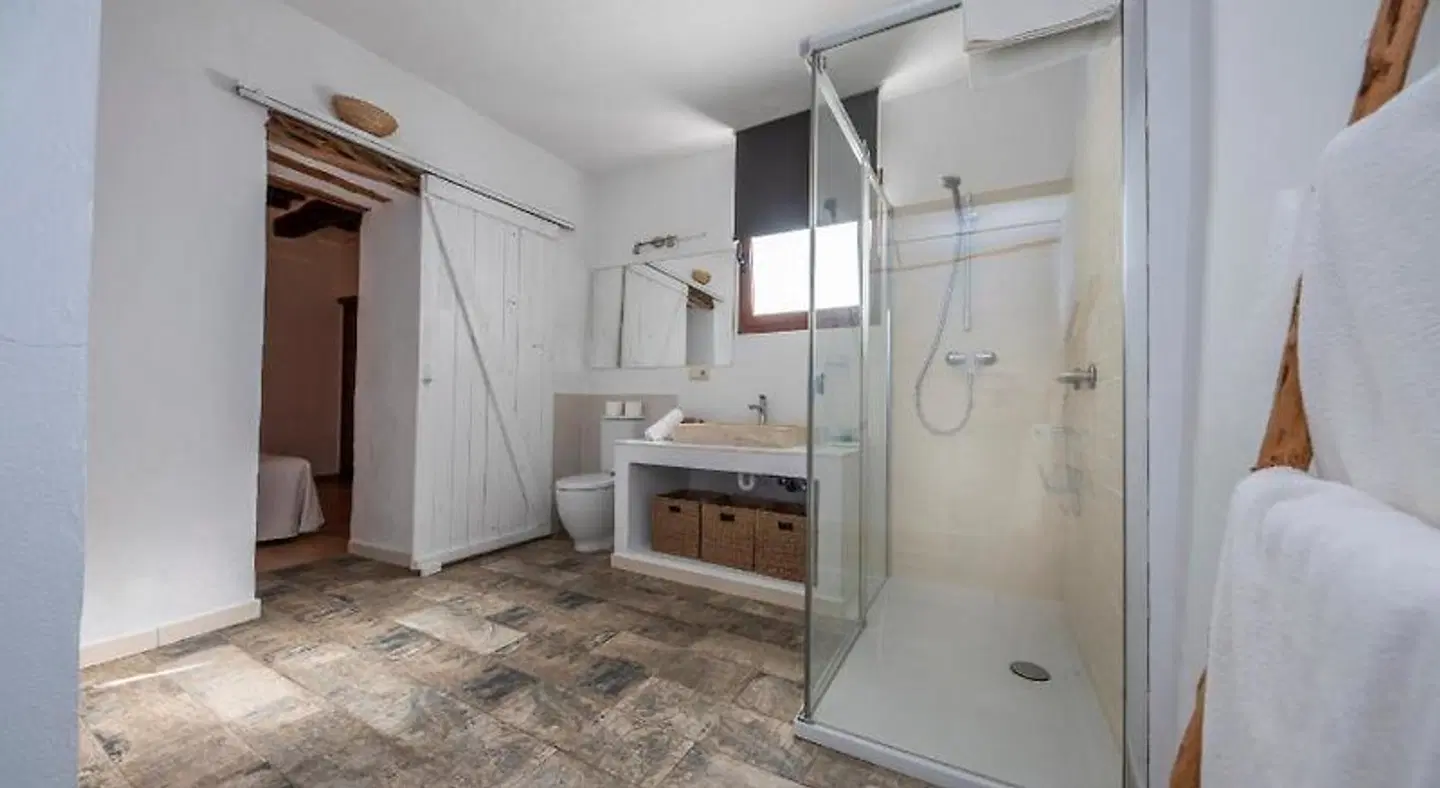Finca Agroturismo Can Cosmi Prats Badezimmer