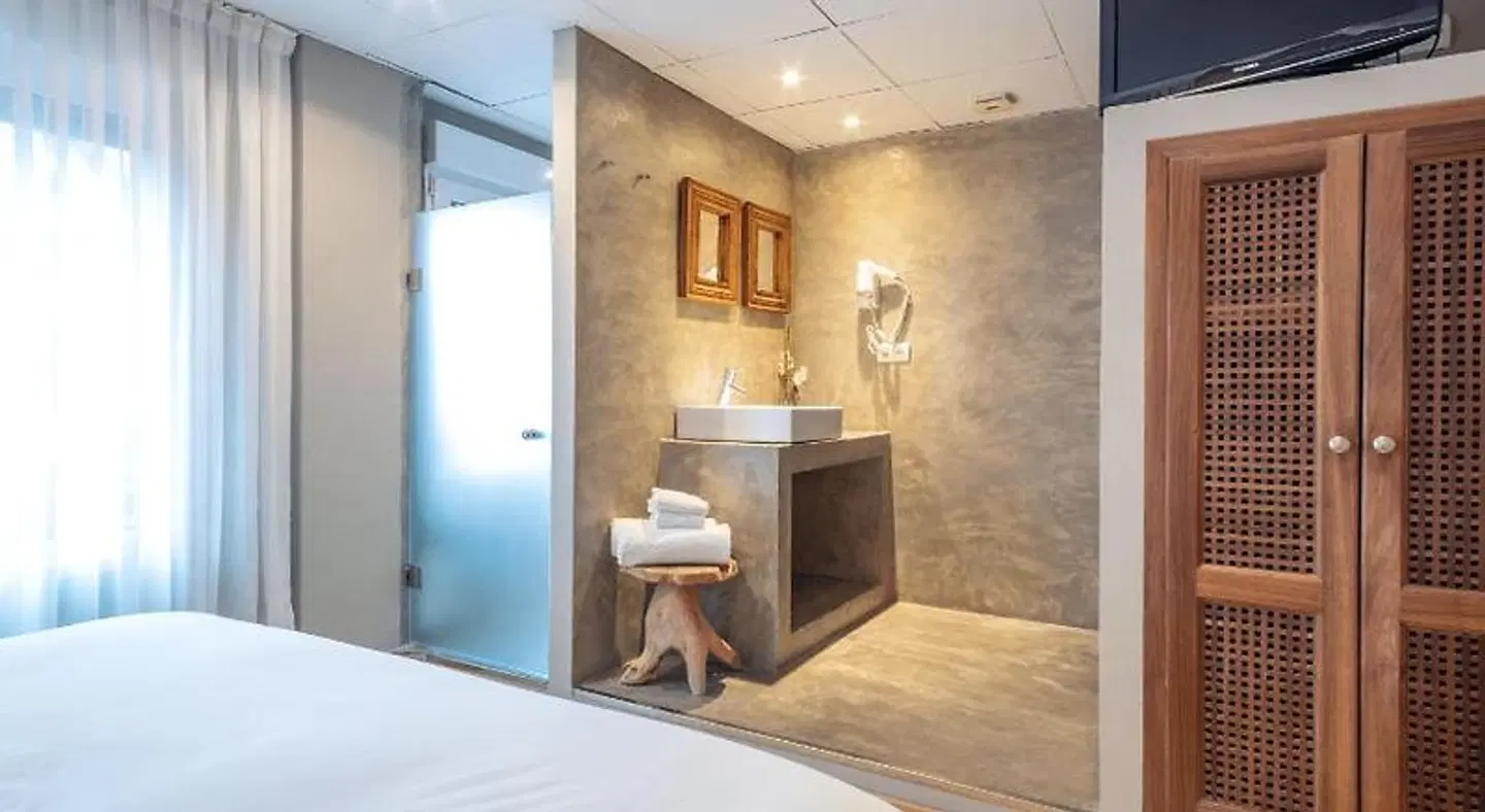 Hostal Parque Badezimmer