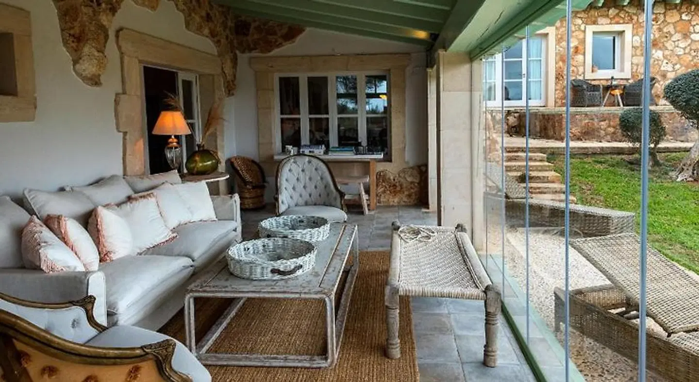 Finca Rural Es Turó Terrasse