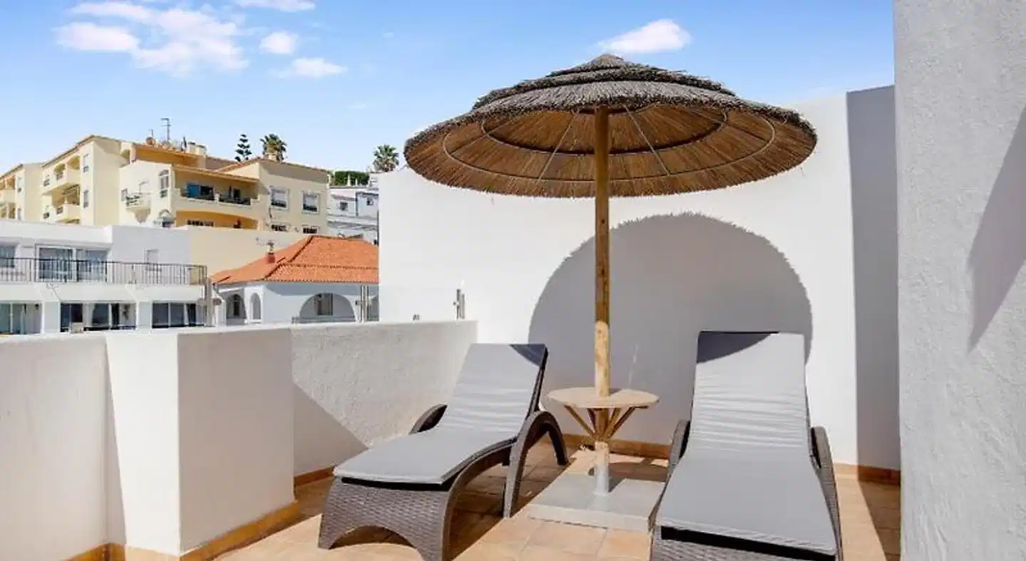 Hotel Carvoeiro Plaza Terrasse