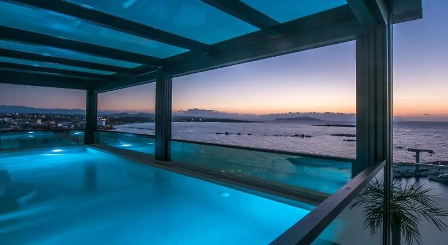 Chania Flair Deluxe Boutique Hotel Hallenbad