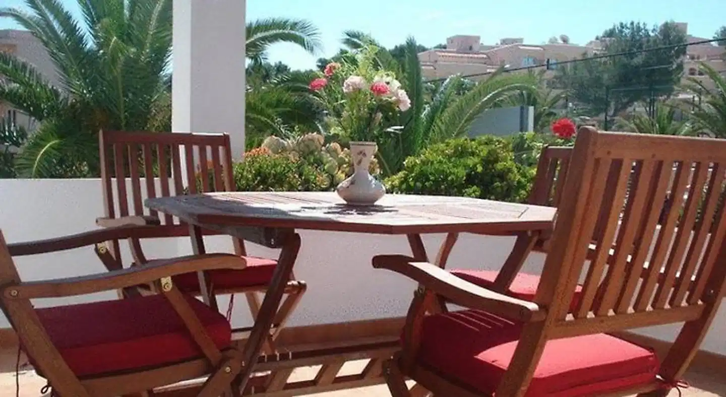 Pension Es Figueral Terrasse