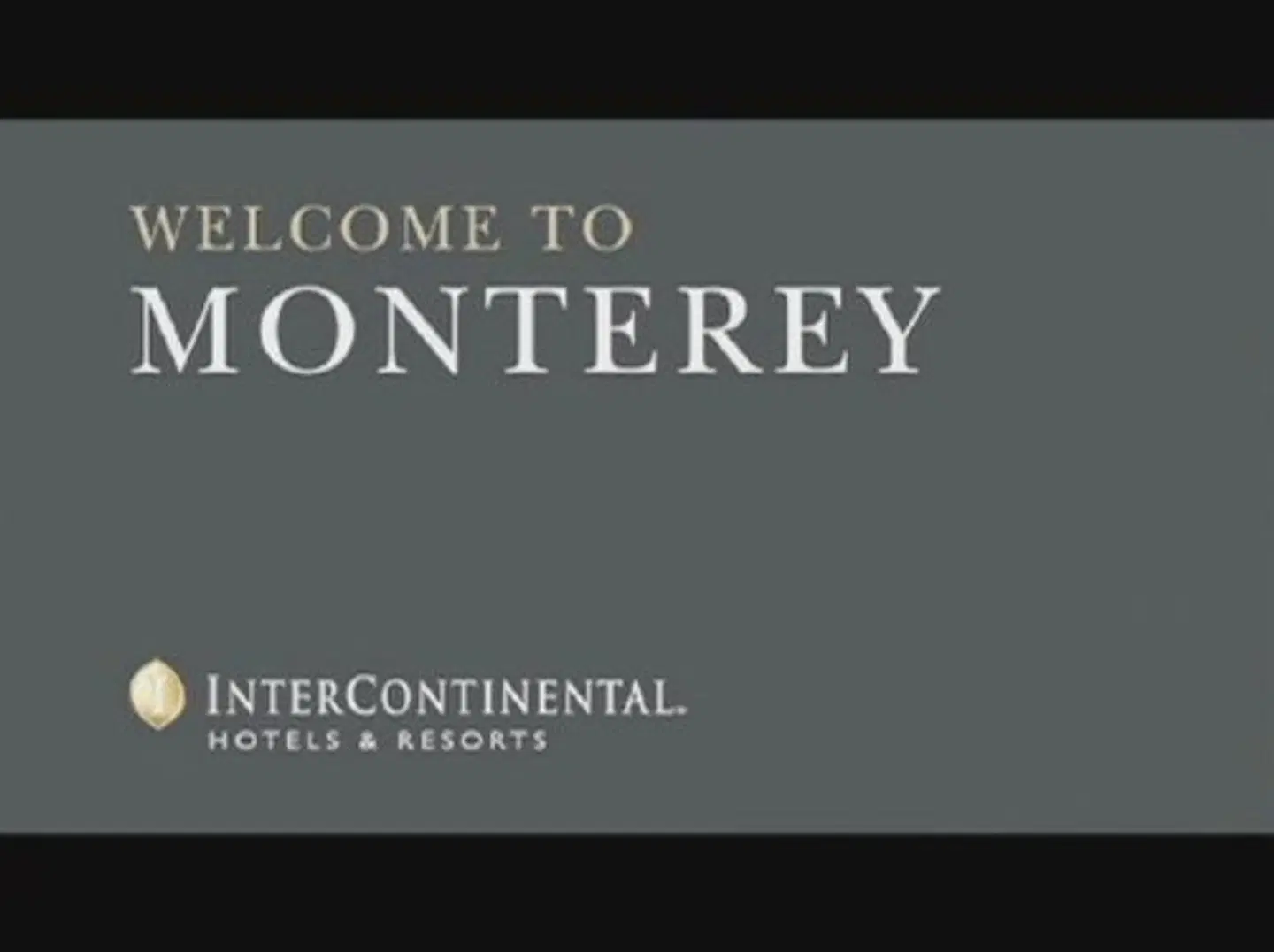 InterContinental The Clement Monterey Landkarte