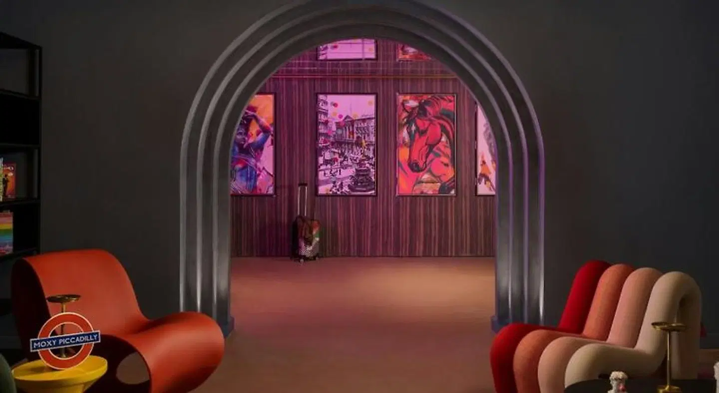 Moxy London Piccadilly Circus LOUNGE_LOBBY