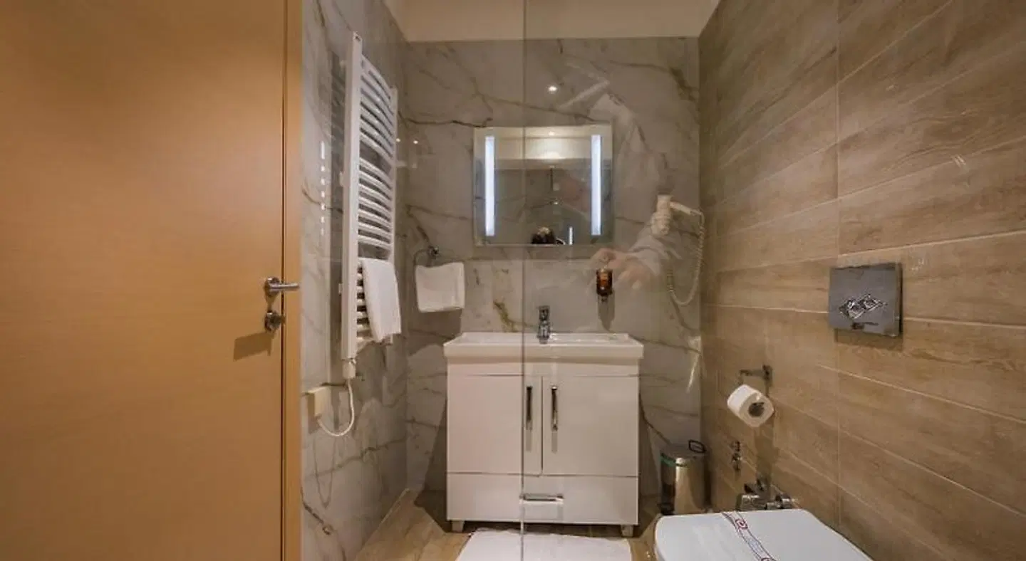 Kosher Hotel Franca Badezimmer