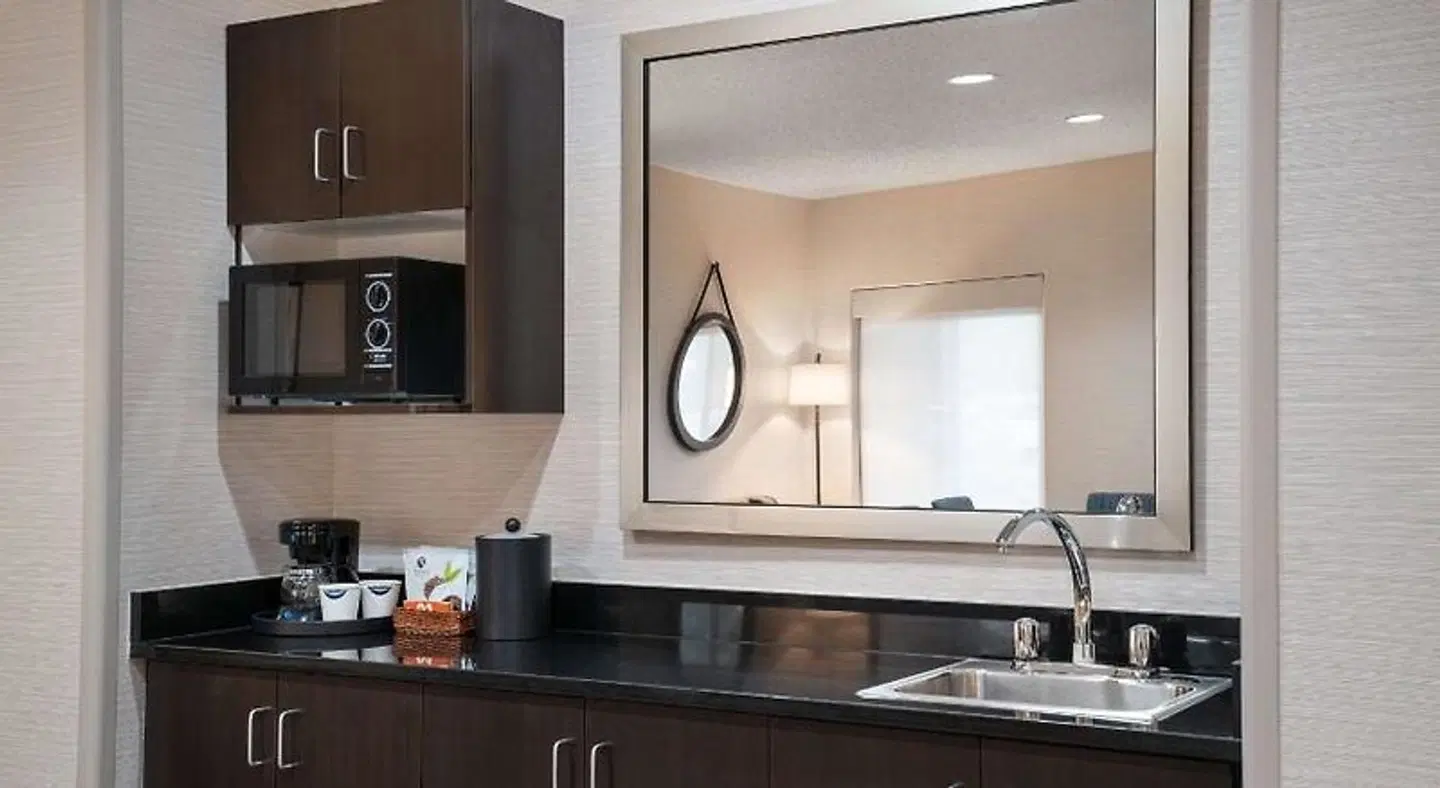 Hampton Inn Boulder/Louisville Badezimmer