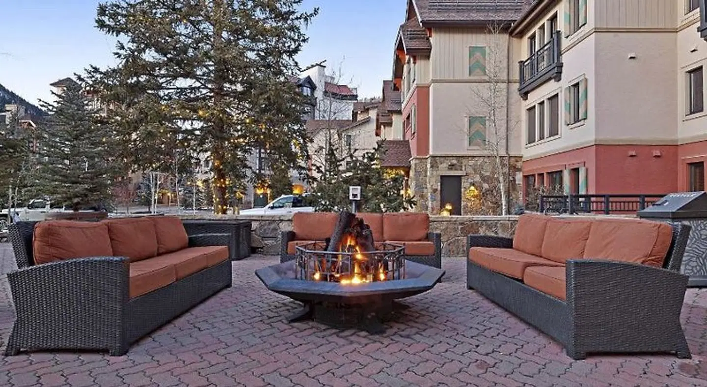 Lion Square Lodge Terrasse