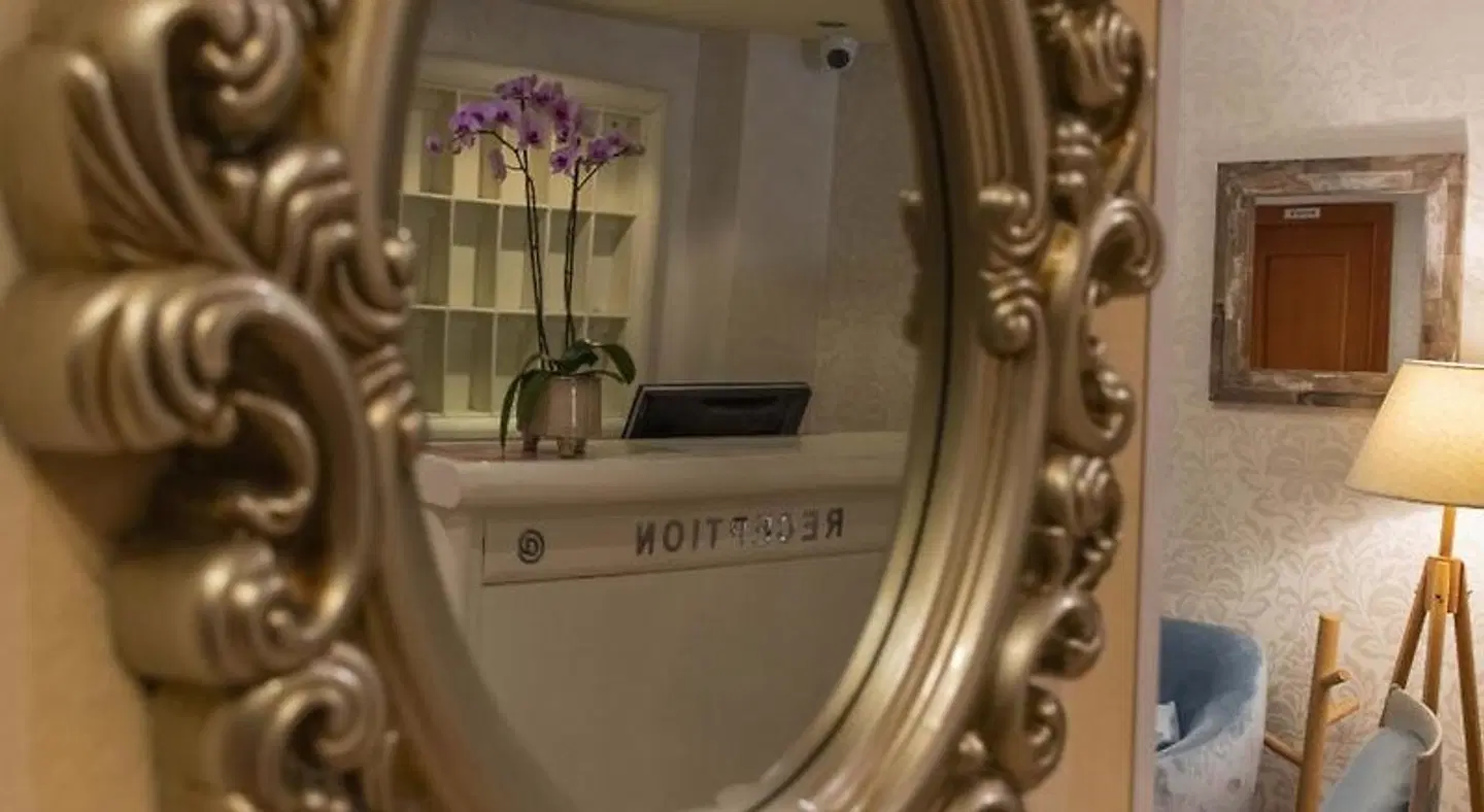 Mali Hotel Porat Badezimmer