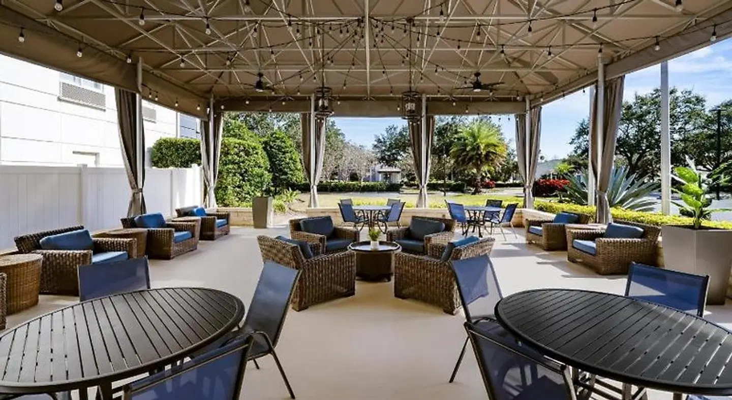 Hilton Garden Inn Orlando North/Lake Mary Terrasse