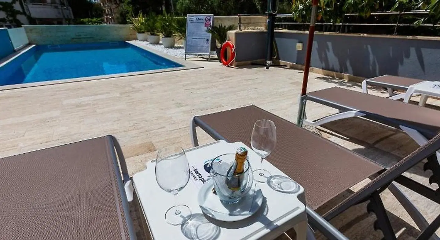 Hotel Idila Budva Terrasse