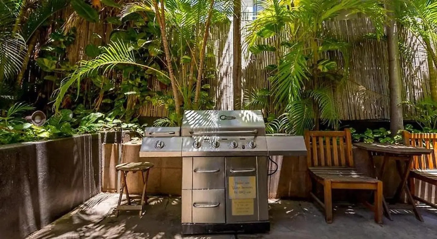 Castle Bamboo Waikiki Hotel Terrasse