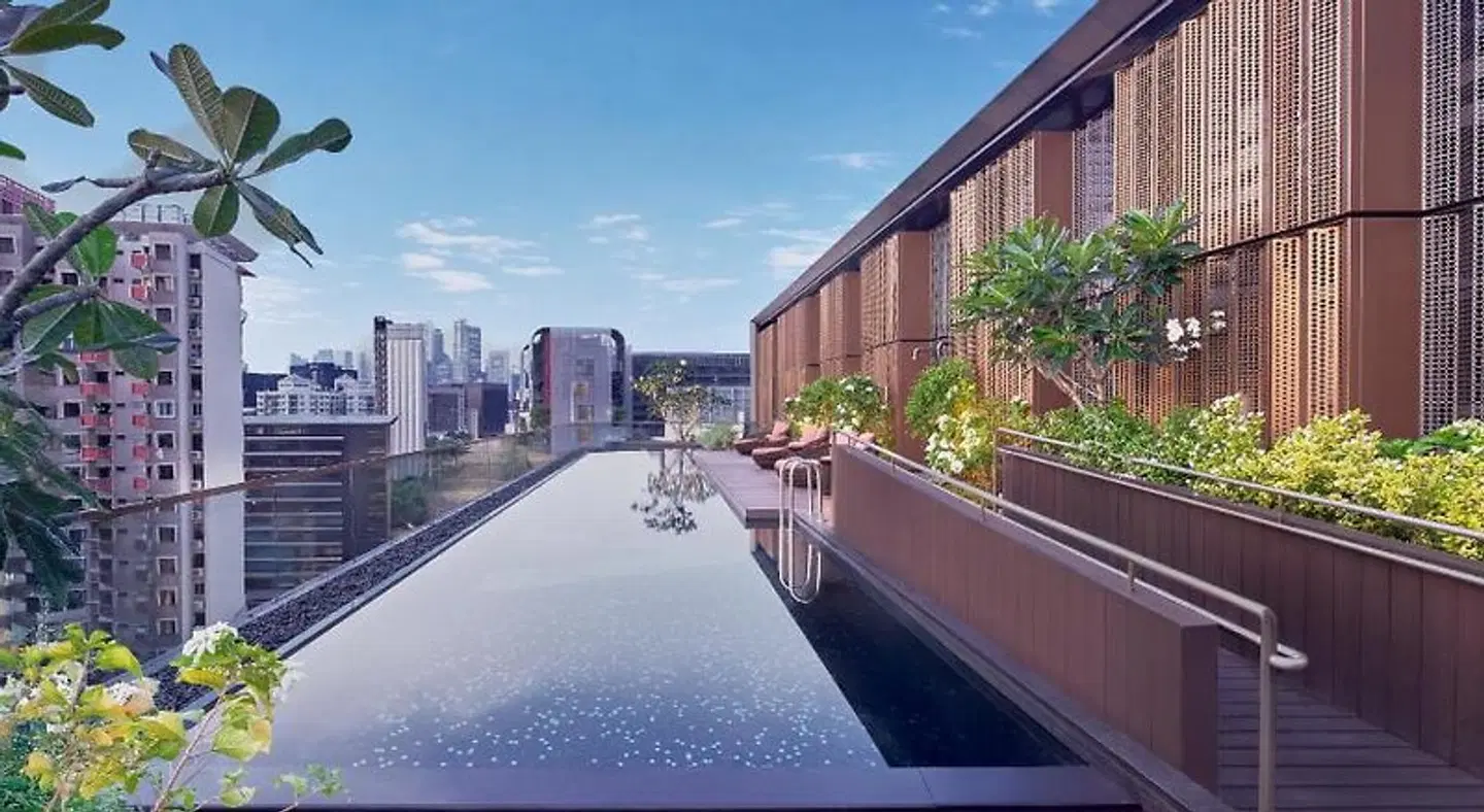 Varel Singapore, A Tribute Portfolio Hotel Terrasse