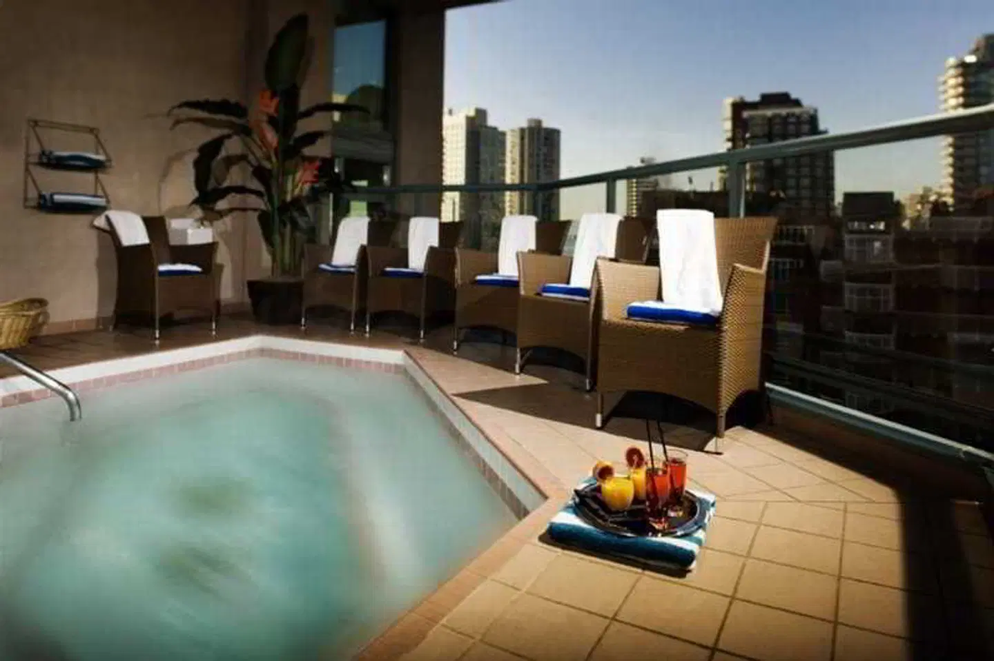 The Parker Hotel Vancouver Terrasse