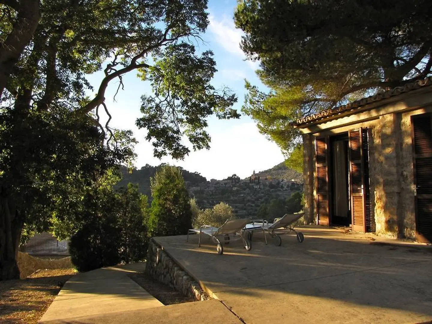Finca Mirabó de Valldemossa Terrasse
