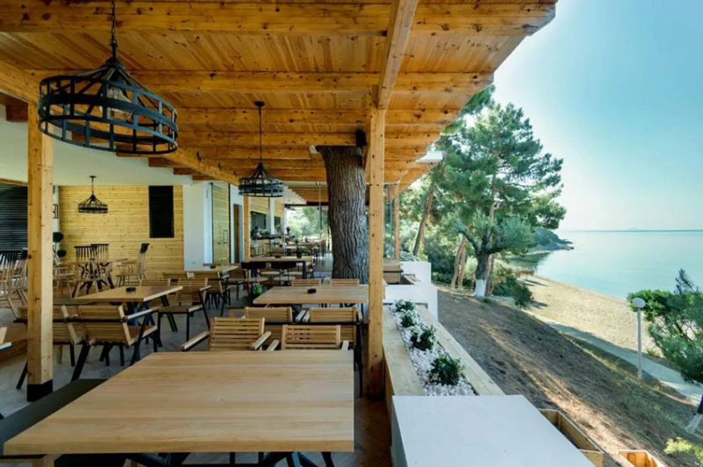 Trikorfo Beach Terrasse