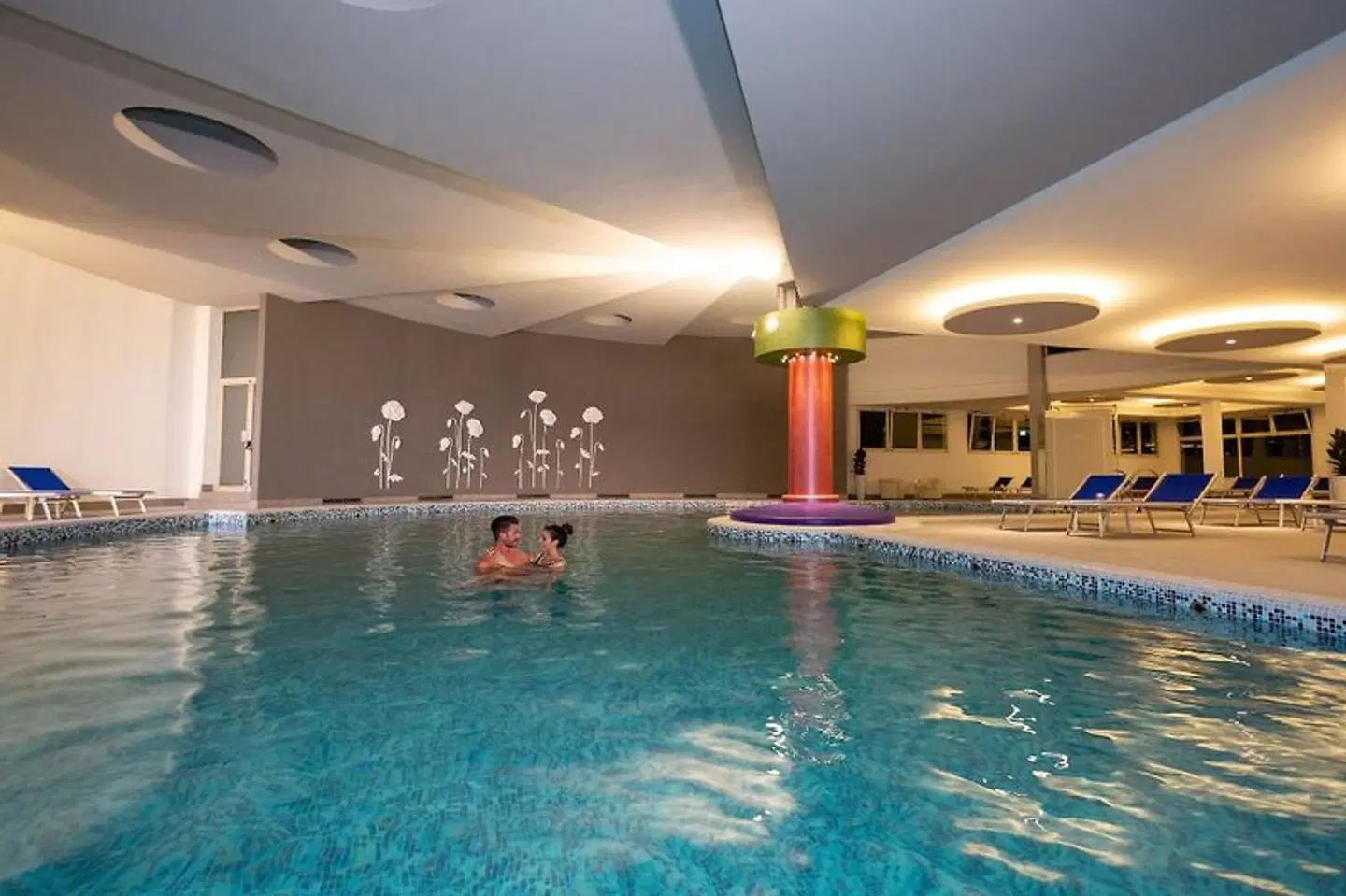 Hotel Terme Savoia Wellness Hallenbad