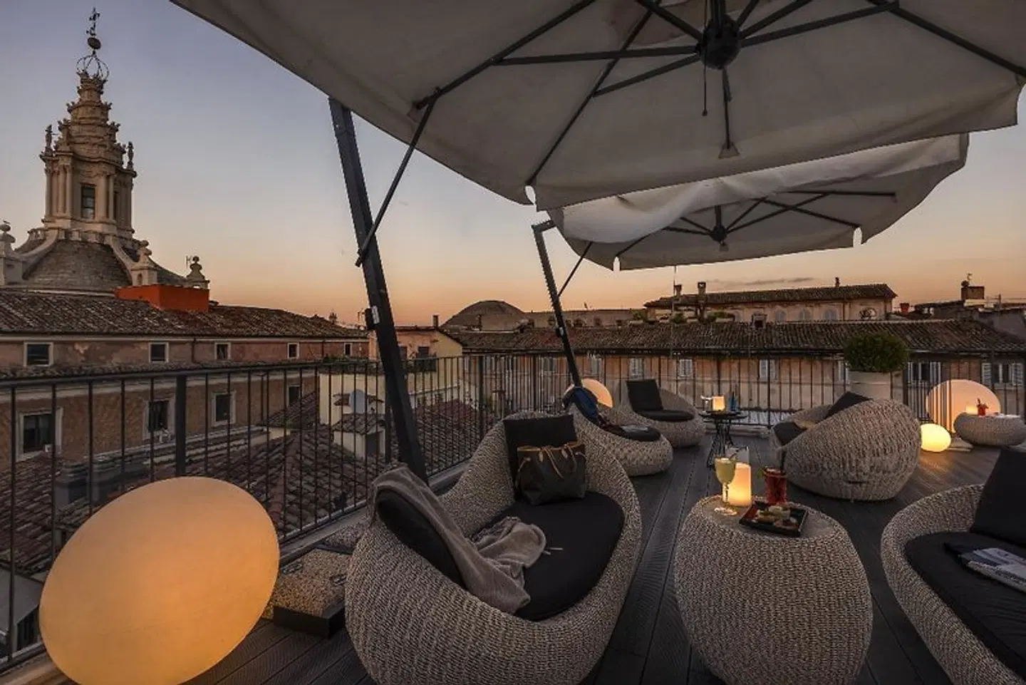 Palazzo Navona Hotel Terrasse