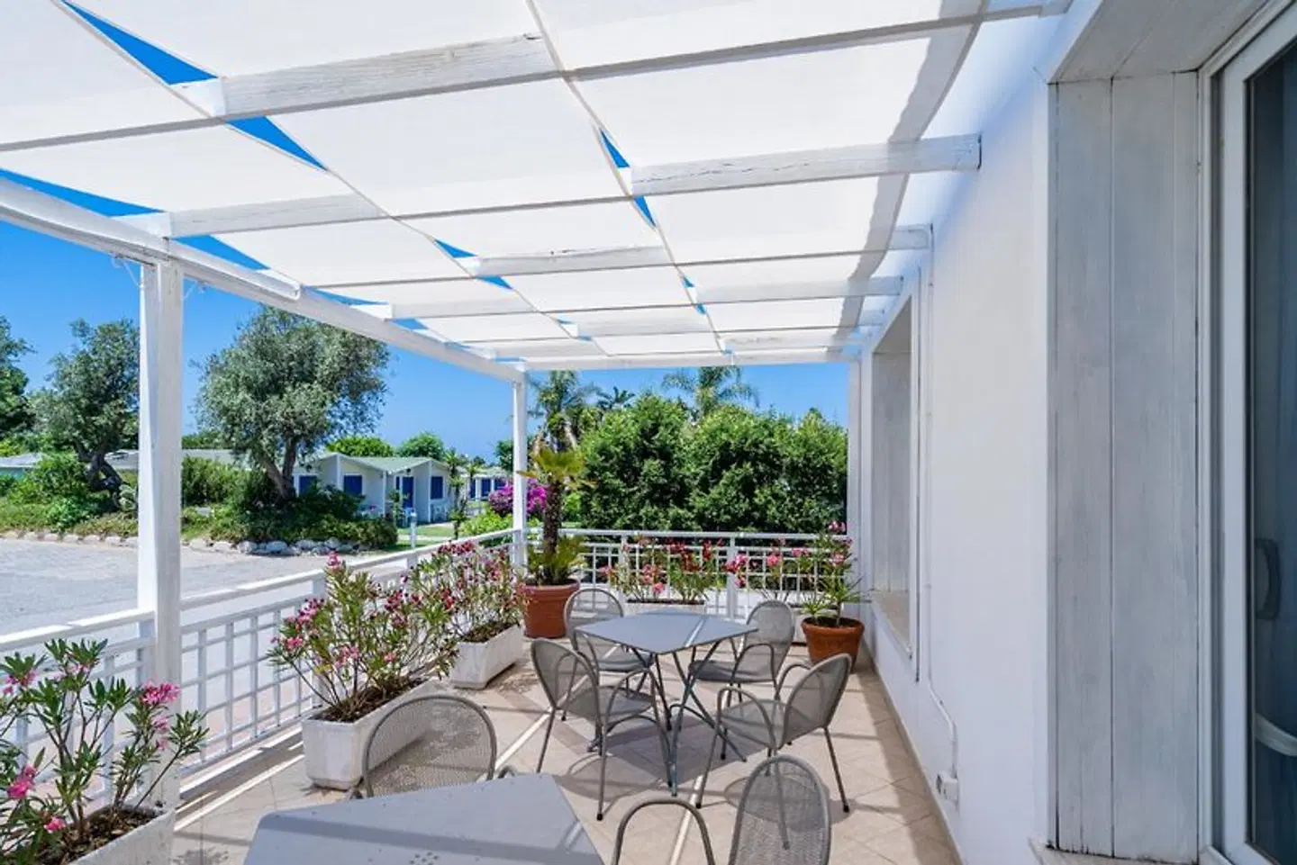 Le Dune Beach Club Terrasse