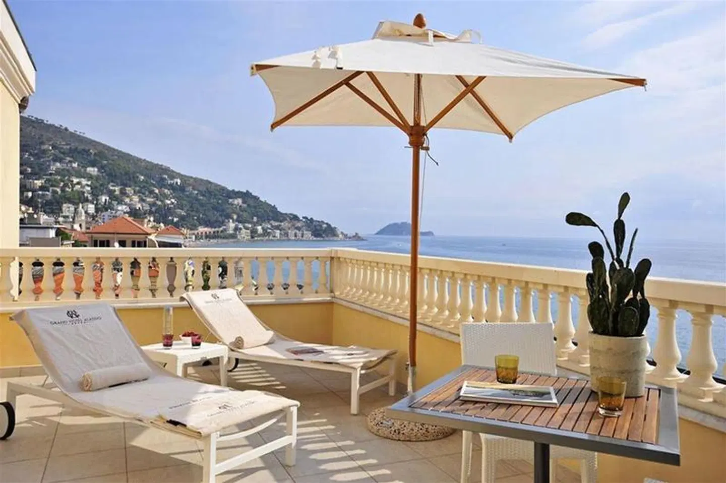 Grand Hotel Alassio Terrasse