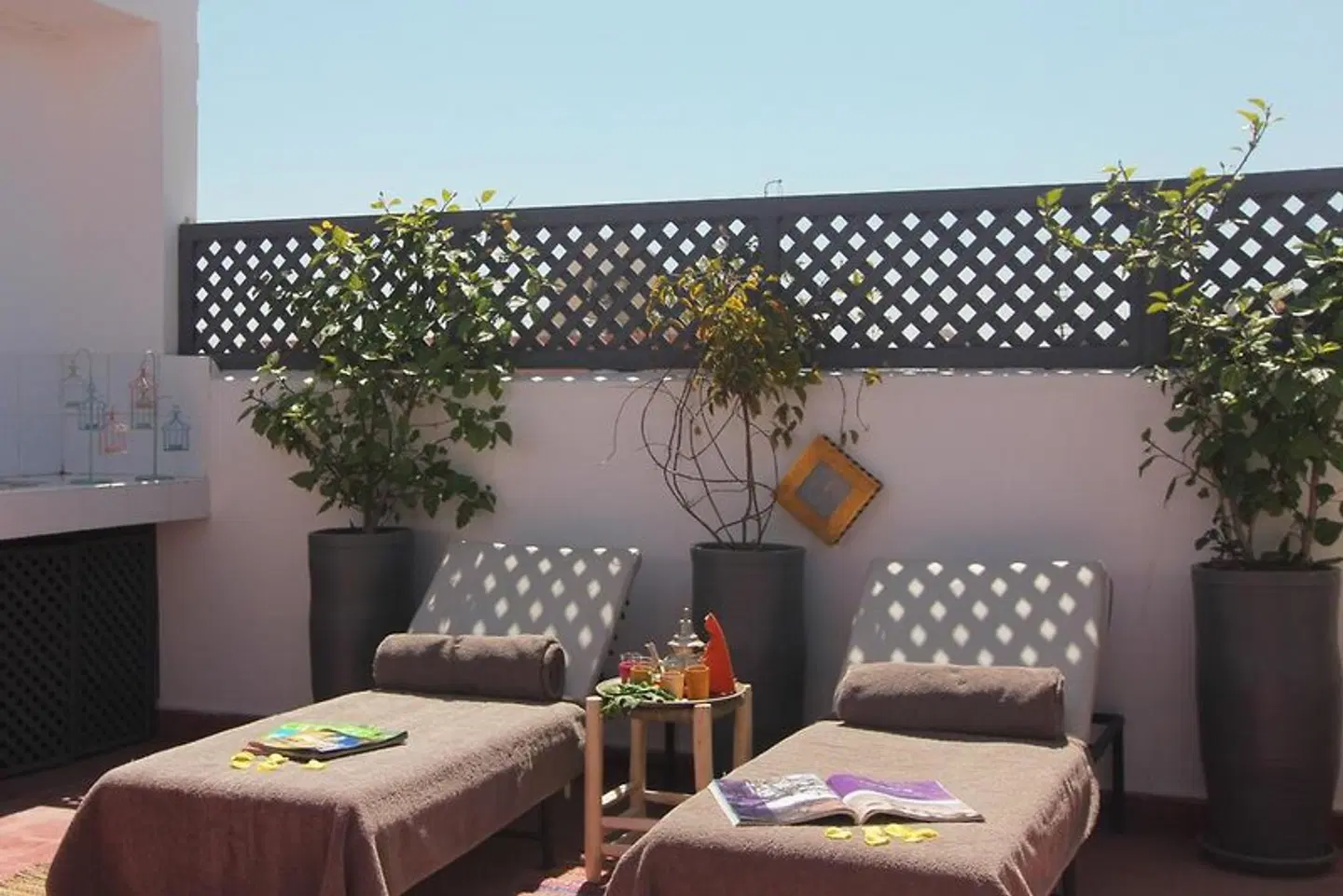 Les Jardins De Riad Laarouss Terrasse