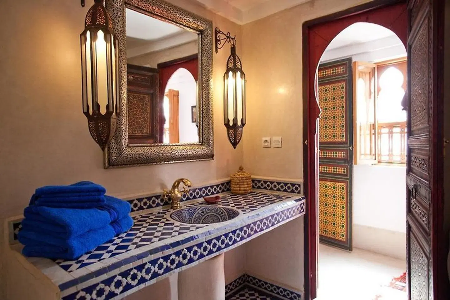 Riad Zineb Badezimmer