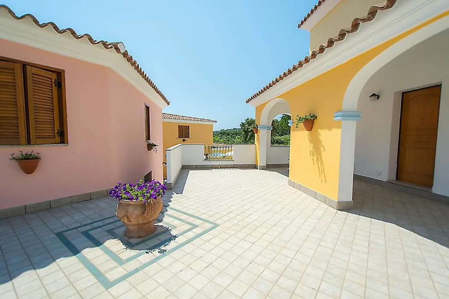 Residence Cala Viola Terrasse