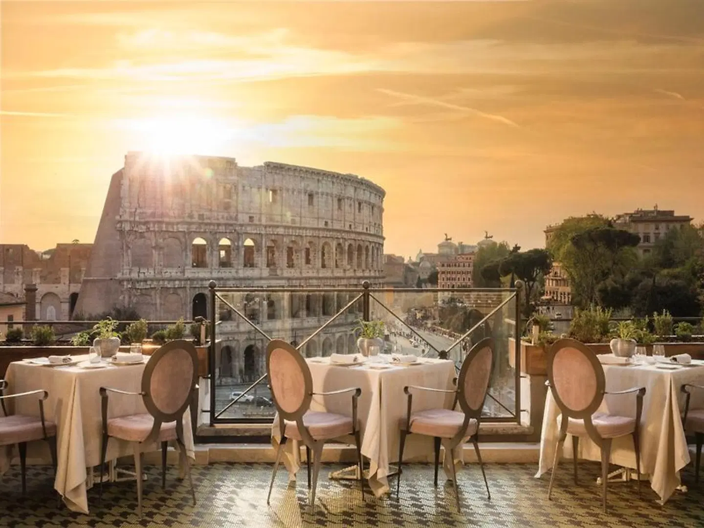 Palazzo Manfredi Terrasse