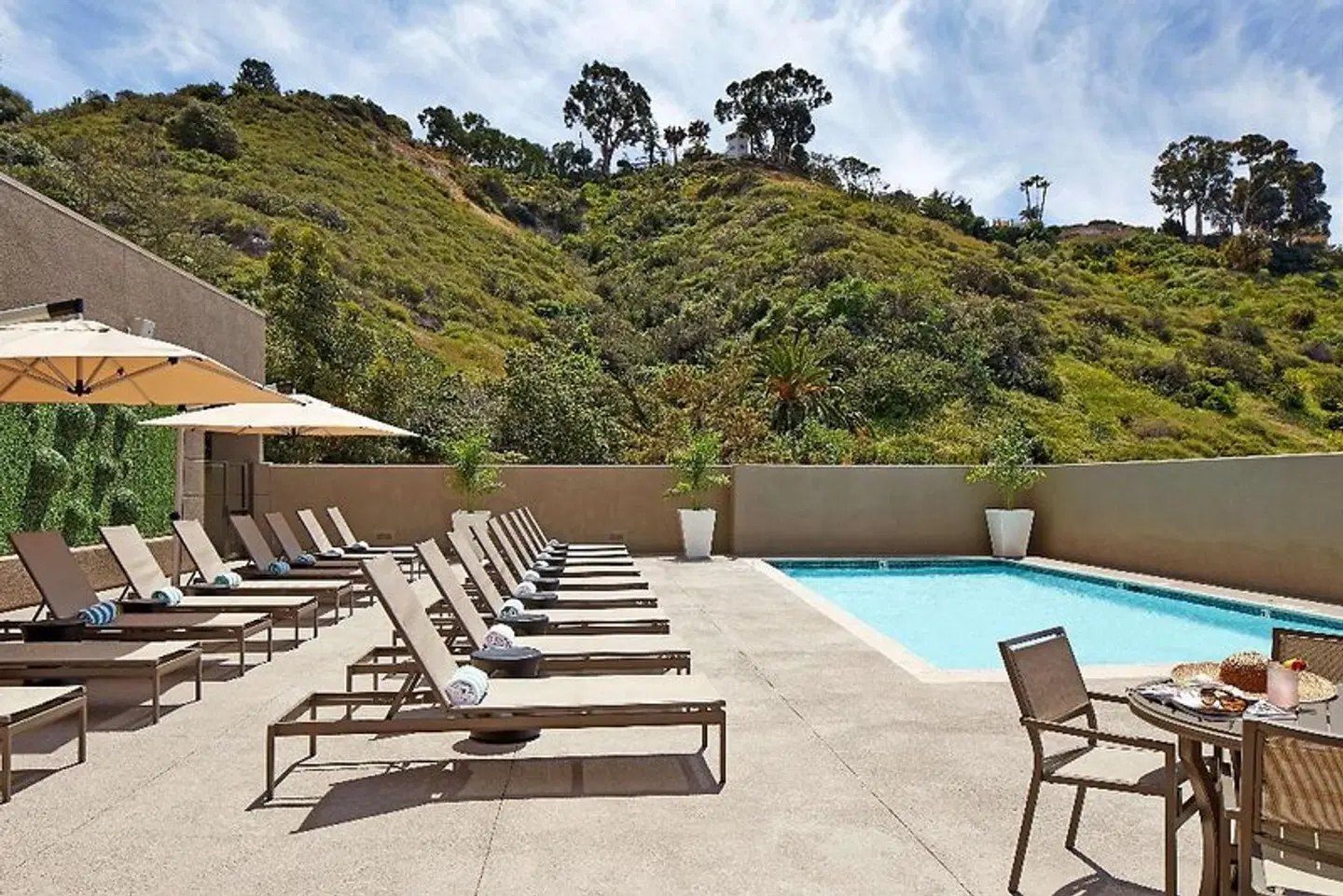 Hilton San Diego Mission Valley Terrasse