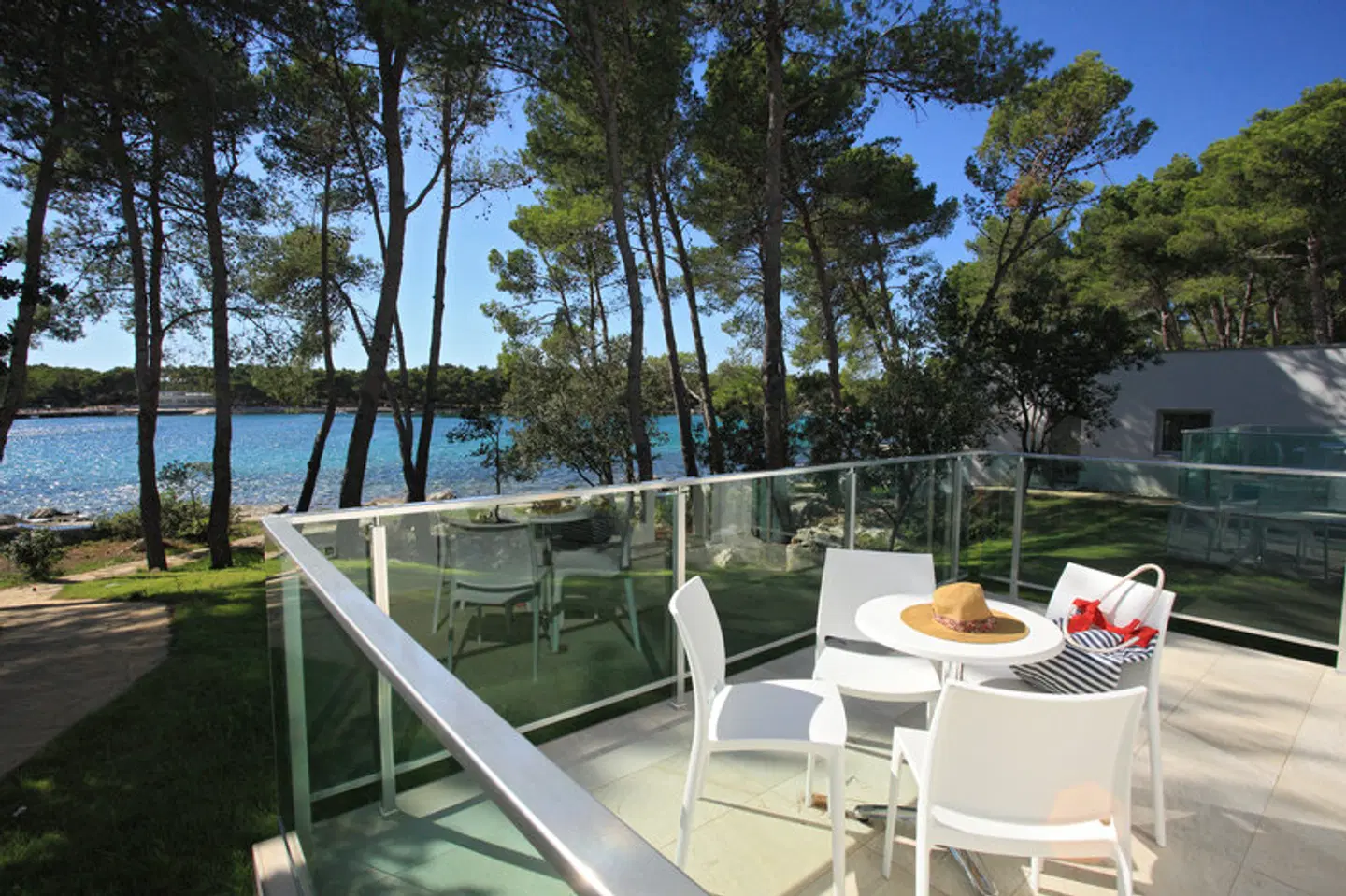 Crvena Luka Hotel Terrasse