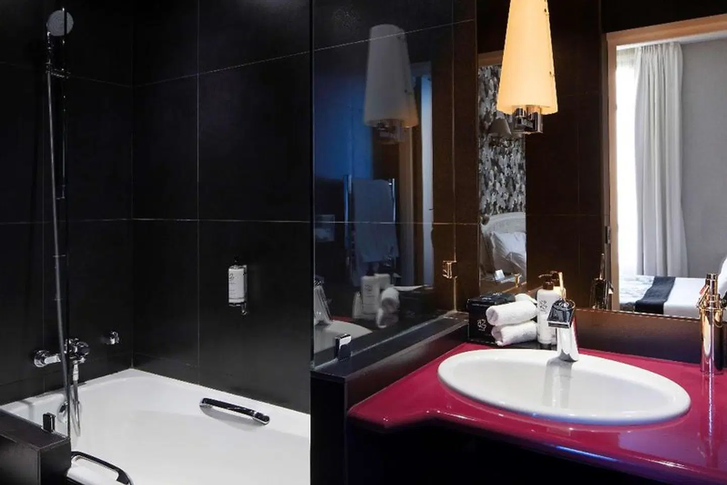 Regent's Garden Hotel Badezimmer