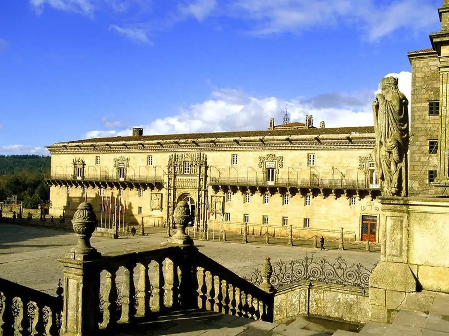 Parador de Santiago de Compostela Aussenansicht