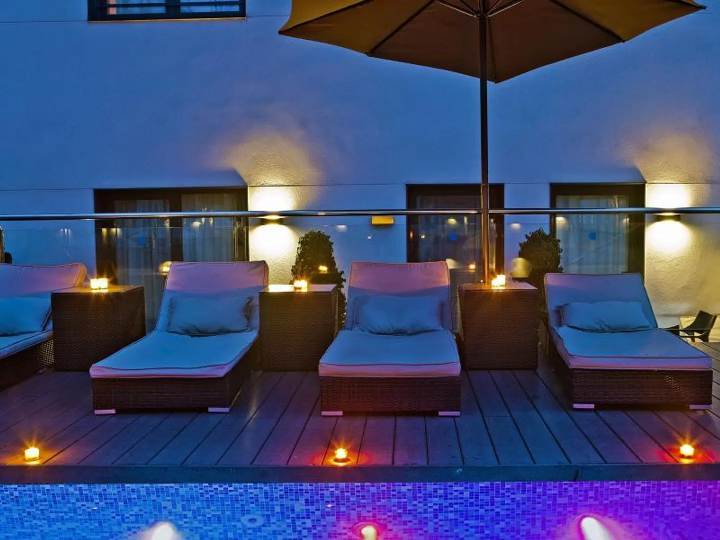 Grupotel Gran Via 678 Terrasse