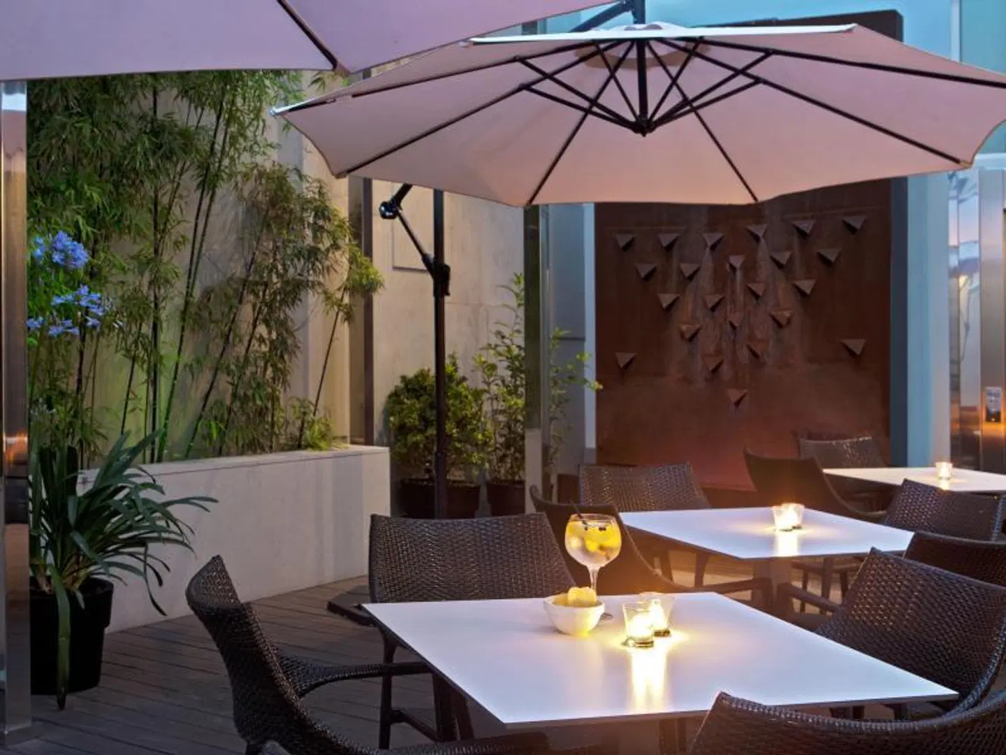 Grupotel Gran Via 678 Terrasse